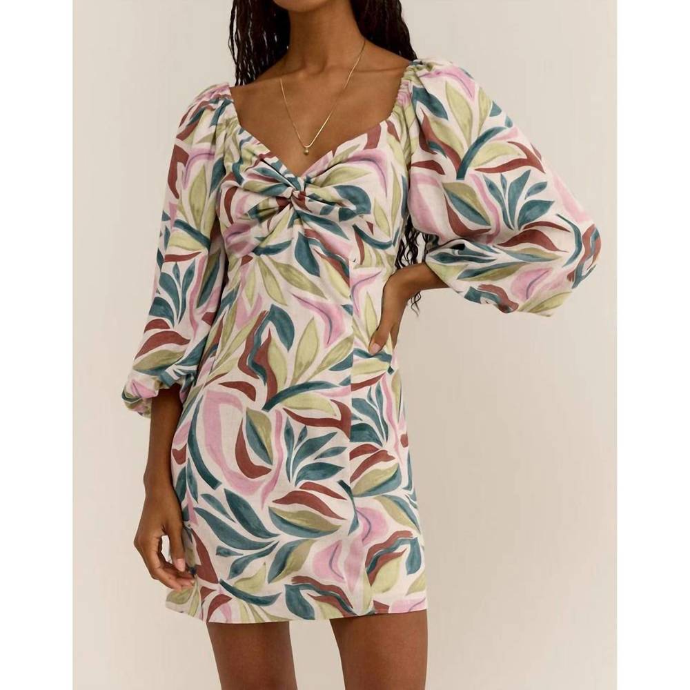 NEW Z SUPPLY mirani safari mini dress in flax